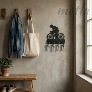 Metal Duvar Anahtarlığı