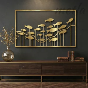 Balık Metal Tablo