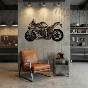 BMW S1000RR Metal Tablo