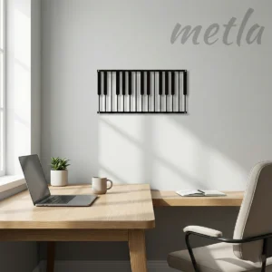 Piyano Metal Tablo