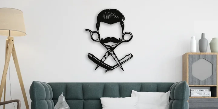 Barber Shop Dekorasyonu ve Erkek Kuaförü: Maskülen Estetik ve Çelik Otoritesi